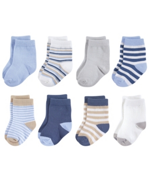 Touched by Nature Organic Basic Socks 8-Pack 0-24 Months