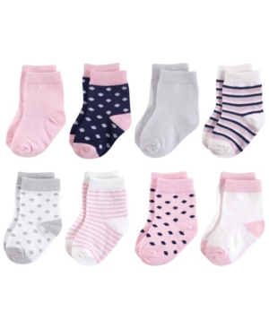 Touched by Nature Organic Basic Socks 8-Pack 0-24 Months