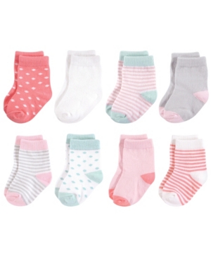 Touched by Nature Organic Basic Socks 8-Pack 0-24 Months