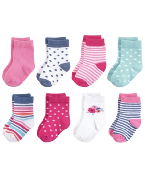 Touched by Nature Organic Basic Socks 8-Pack 0-24 Months