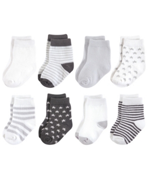 Touched by Nature Organic Basic Socks 8-Pack 0-24 Months