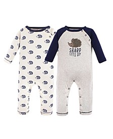 Baby Boys and Girls Organic Cotton Coveralls