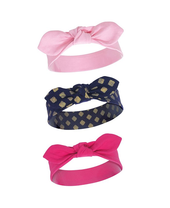 Baby Vision Yoga Sprout Headbands, 3-Pack, Gold Quatrefoil - Macy's