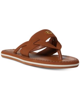 上品★ Rosalind Thong Sandals♪ラルフローレンサンダル Lauren Ralph Lauren Rosalind Thong Sandals - Macy's