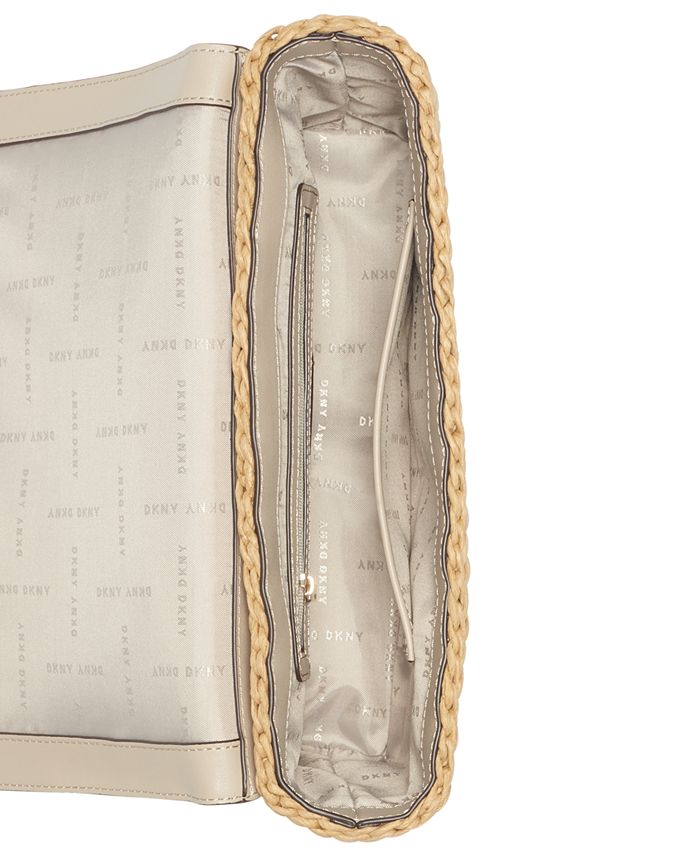 DKNY Borsa A Spalla Elissa SM In Canapa E Pelle Pebble: Pratica E Stilosa Per Tutti I Giorni