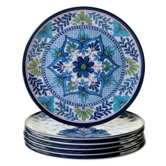 Certified International Talavera 6-Pc. Melamine Dinner Plate - Macy's