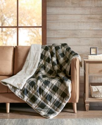 Woolrich - Linden 50" x 70" Oversized Sofstpun Down Alternative Throw