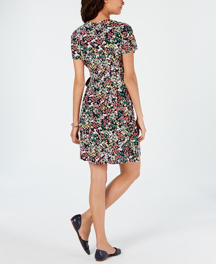 Tommy Hilfiger Flower Market Wrap Dress, Created for Macy's - Macy's