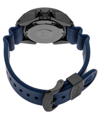Seiko SPECIAL EDITION Men's Automatic Prospex Blue Silicone Strap Watch 44mm