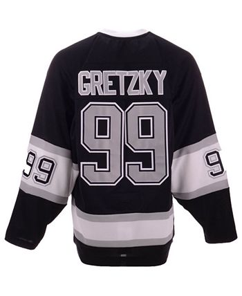 Shop Mitchell & Ness NHL Los Angeles Kings Icon Premium Wayne Gretzky Jersey  T-Shirt (black) online