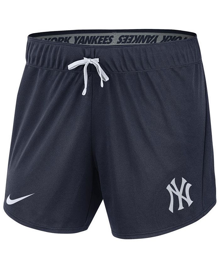 Nike Women's New York Yankees Dri-FIT Touch Shorts - Macy's