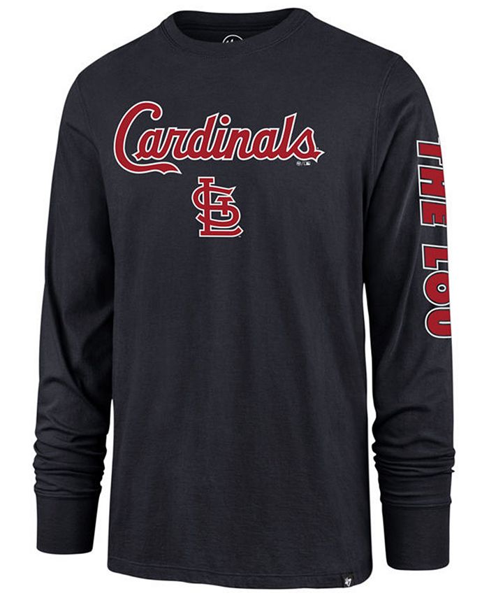 '47 Brand Men's St. Louis Cardinals Rival Local Long Sleeve T-Shirt ...