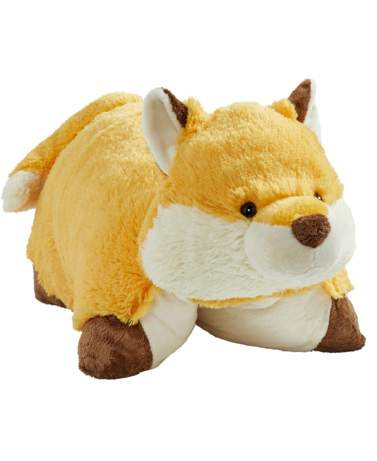 Pillow Pets Kids' Wild Fox Stuffed Animal Plush Toy In Orange