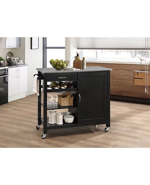 Acme Furniture Ottawa Kitchen Cart Reviews Furniture Macy S