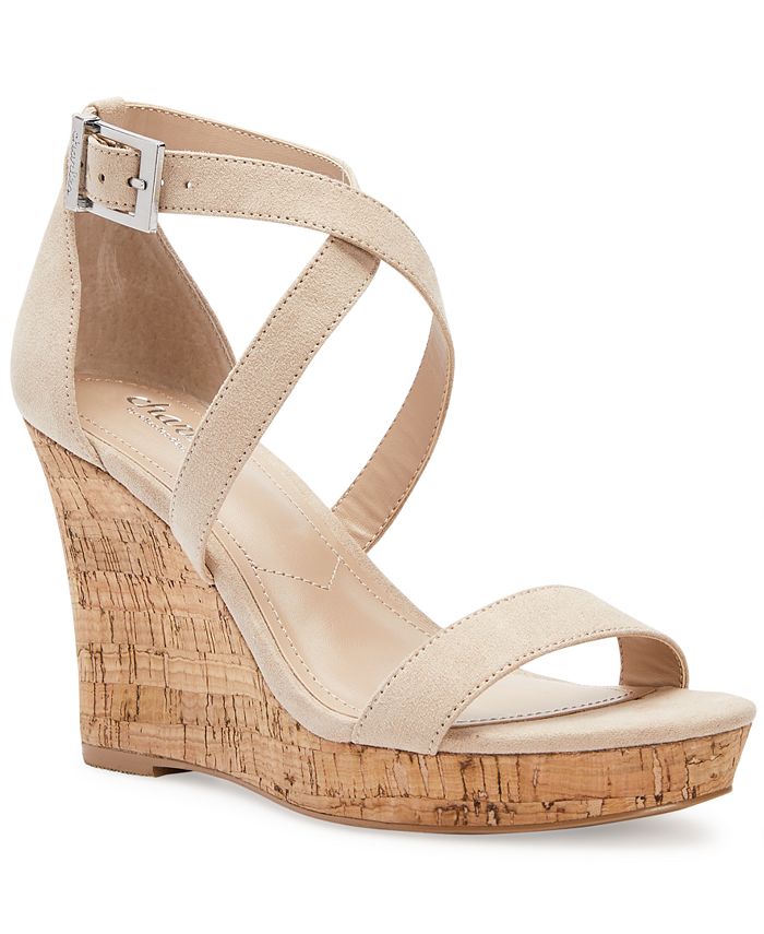 CHARLES by Charles David Launch Platform Wedge Sandals & Reviews ...