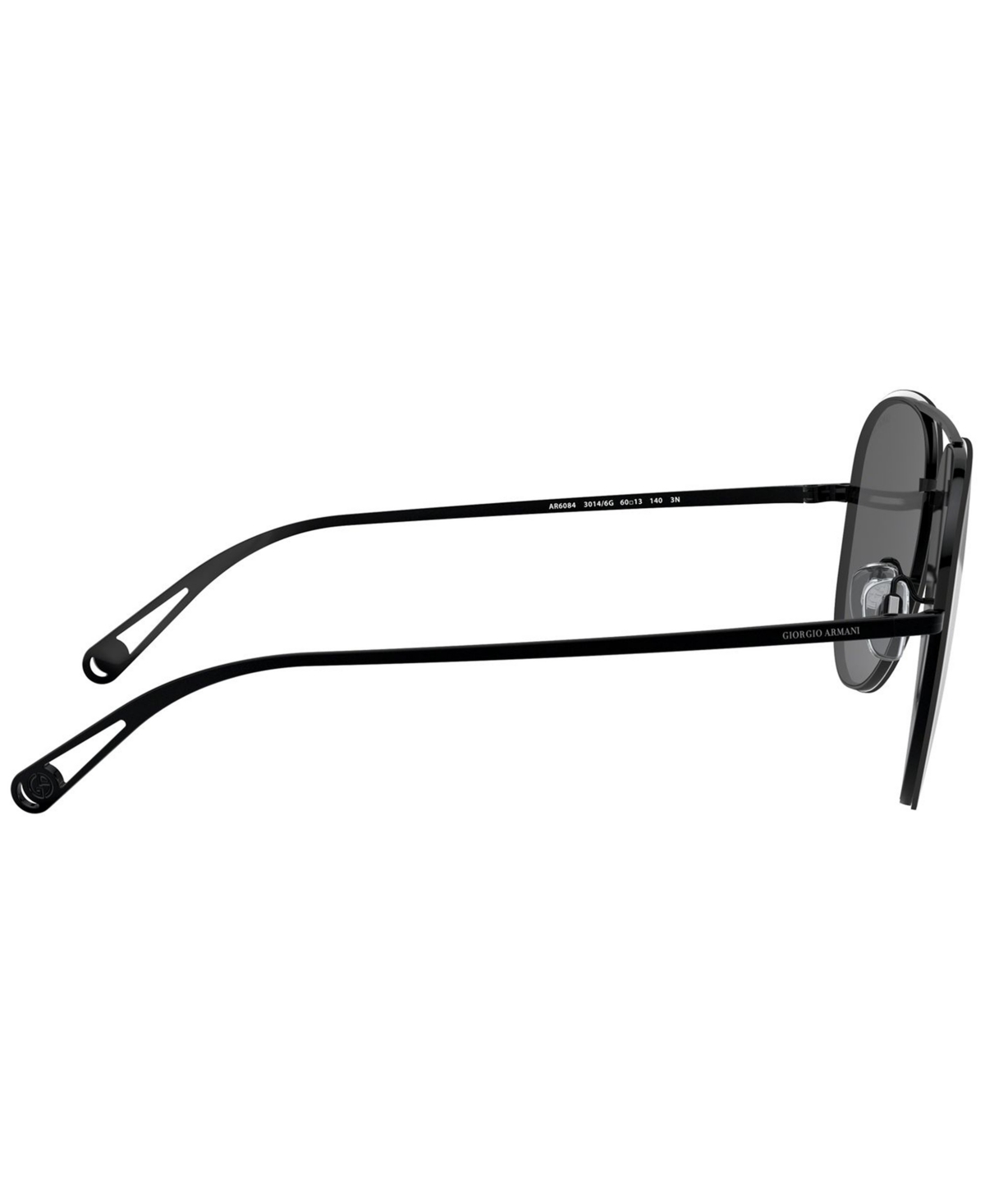 Giorgio Armani Sunglasses, Ar6084 60 In Black,grey Mirror Black