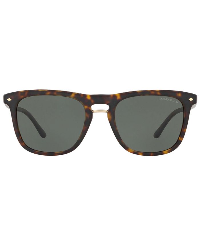 Giorgio Armani Polarized Sunglasses, AR8107 53 - Macy's