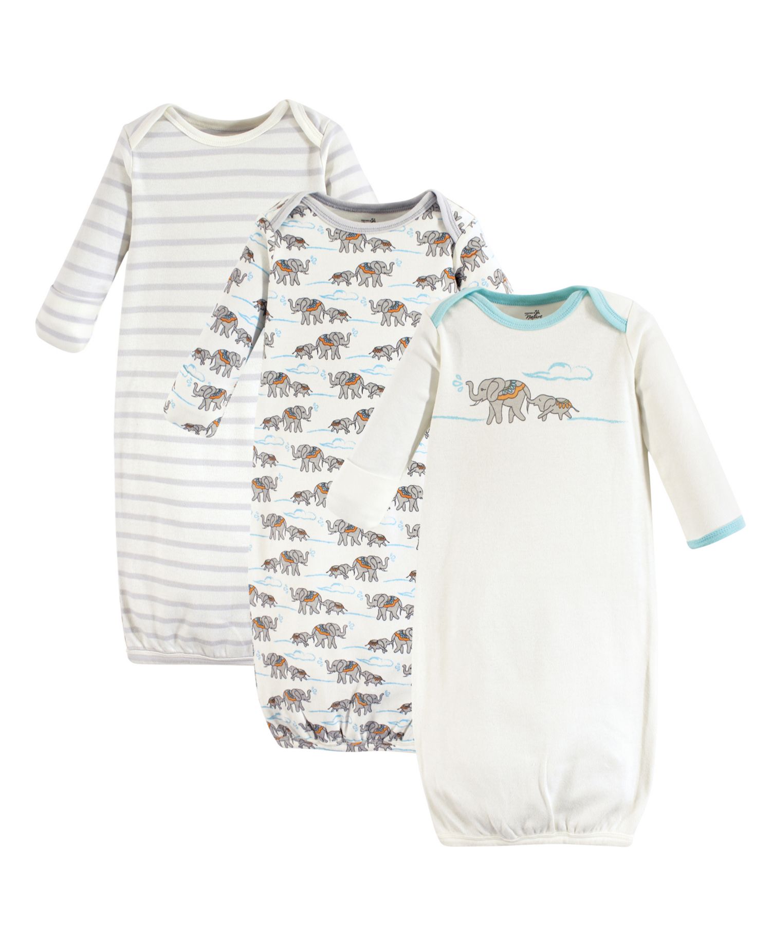 Natural Soft Natural Cotton Gowns
