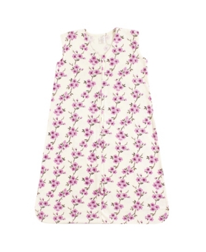 Touched by Nature Baby Girls Safe Sleep Wearable Organic Cotton Sleeping Bag