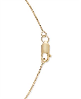 Diamond Cross 18" Pendant Necklace (1/4 ct. t.w.) in 14k Gold