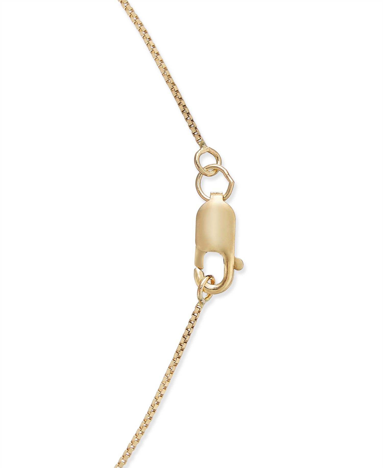 Diamond Cross 18" Pendant Necklace (1/4 ct. t.w.) in 14k Gold