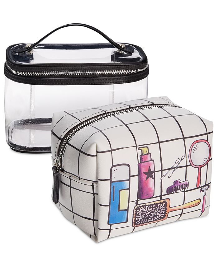 Created For Macy's Set of 2 Cosmetics Bags Macy's