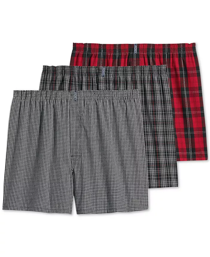 Men's 3-Pack Woven Boxers - thumbnail 5