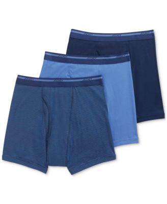 Women's Jockey Underwear, Blue 100% Cotton Briefs, Size 8, 3 Pack
