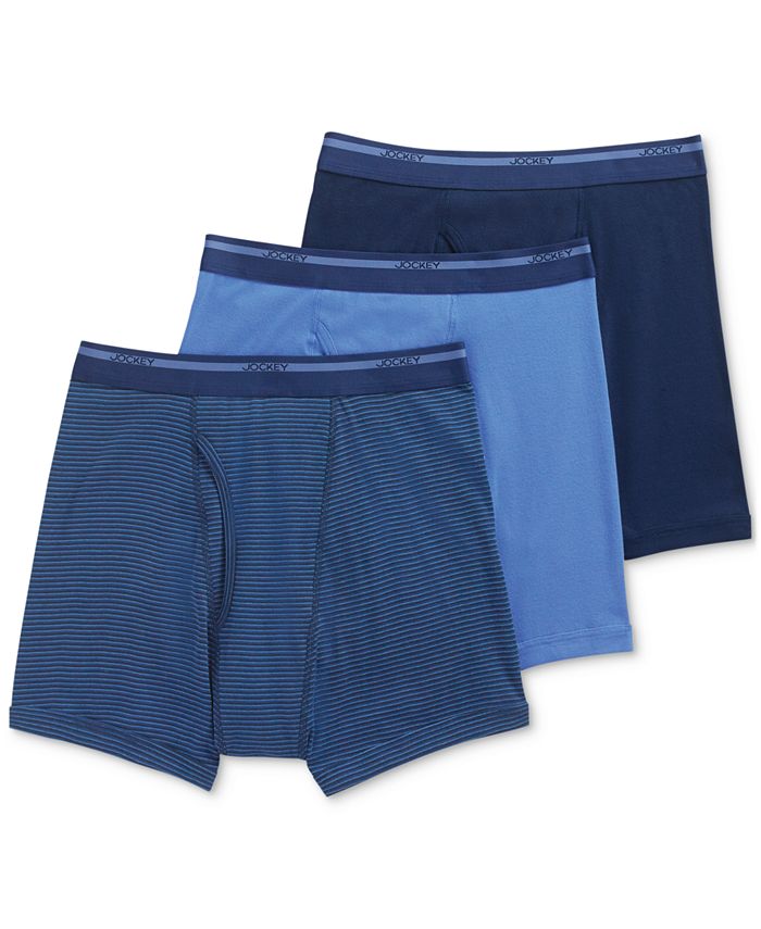 Jockey Mens Underwear Staycool Boxer Brief 3 Pack