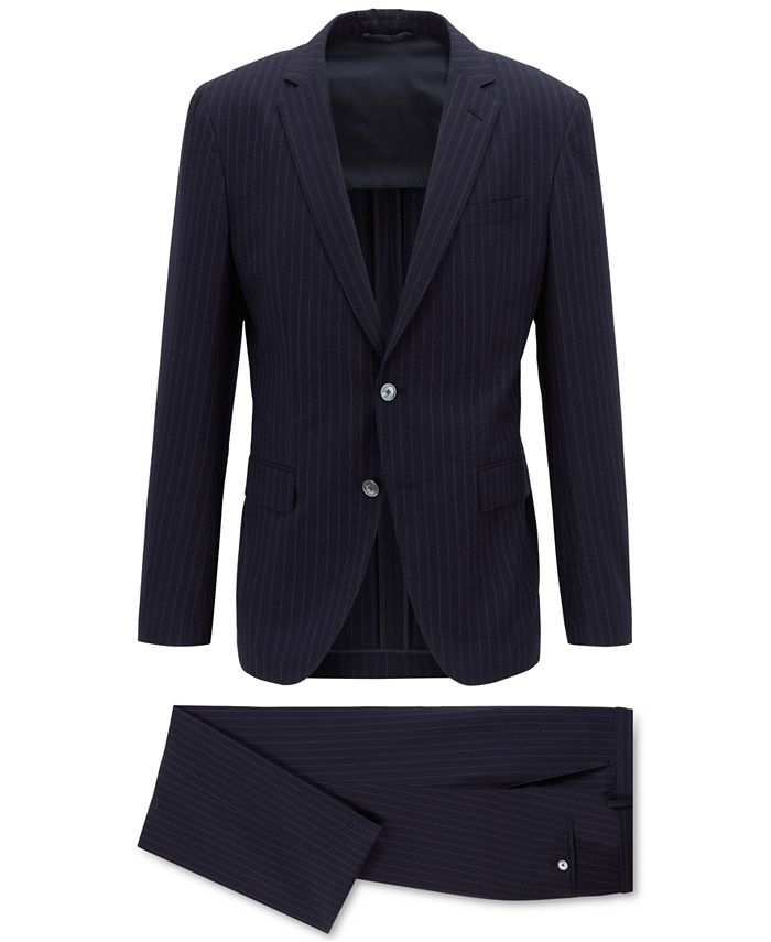 Hugo Boss BOSS Men's Slim Fit Pinstriped Suit Macy's