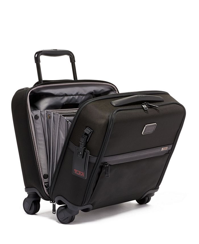 TUMI Alpha 3 Compact 4 Wheeled Briefcase Macy's