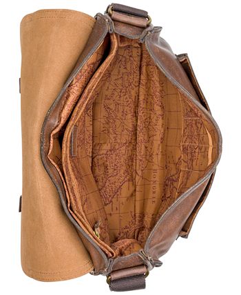 Nash men's sales tuscan leather messenger