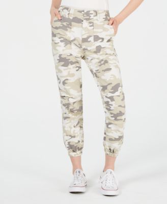 tan camo joggers