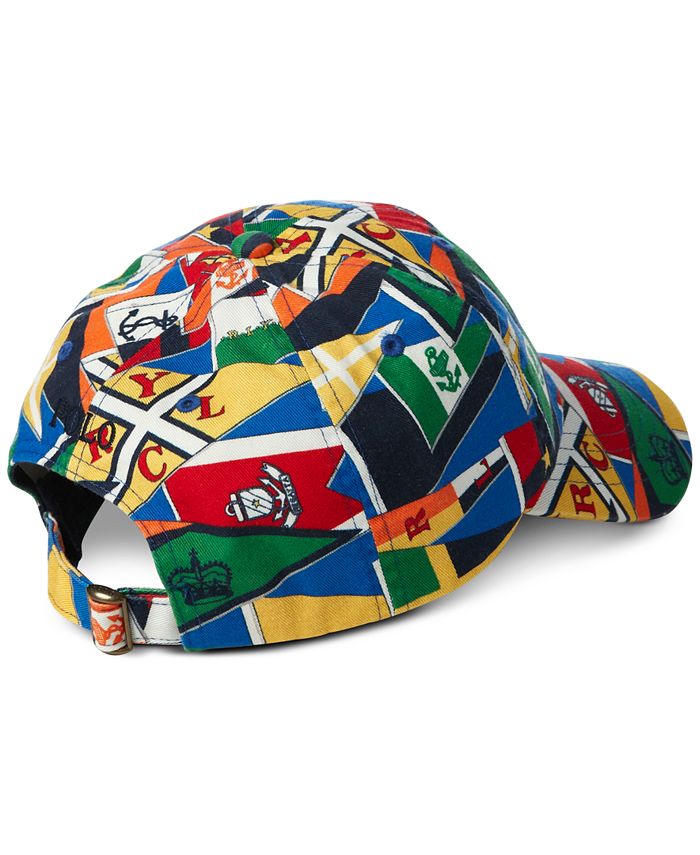 Polo Ralph Lauren Men's Burgee Flag Cap & Reviews - Hats, Gloves & Scarves  - Men - Macy's
