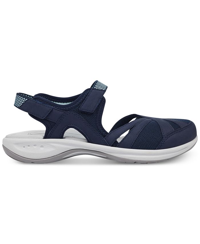 easy spirit splash nubuck flat hiking sandals