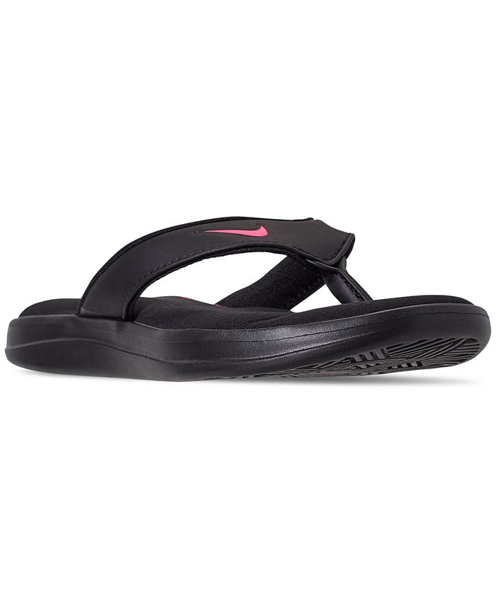 Forstyrret Udvalg Bliver til Nike Women's Ultra Comfort 3 Thong Flip Flop Sandals from Finish Line -  Macy's