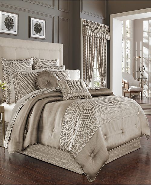 J Queen New York Five Queen Court Beaumont King Comforter Set