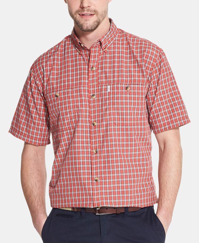 G.H. Bass & Co. Men's Bluewater Bay Plaid Shirt Macy's
