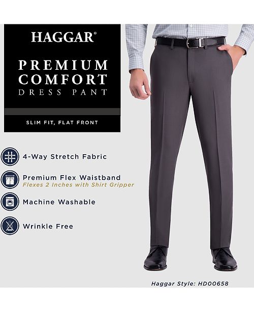 haggar premium comfort slim fit