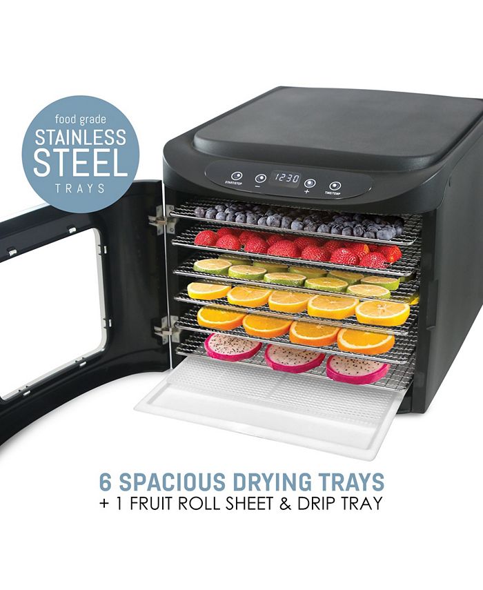 55L Commercial 10 Tray Stainless Steel Food Dehydrator Fruit Meat Jerky  Dryer, 1 - Ralphs