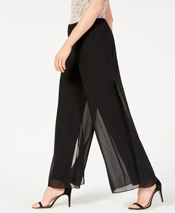 alex evenings palazzo pants