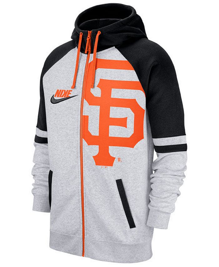 Nike Men's San Francisco Giants Dri-FIT Touch Full-Zip Hoodie - Macy's