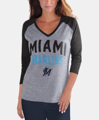 women's marlins shirts