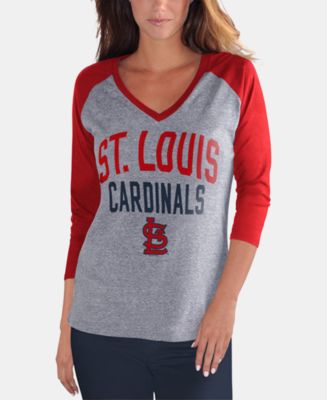 G-III Sports Women's St. Louis Cardinals Field Position Long Sleeve T-Shirt  - Macy's