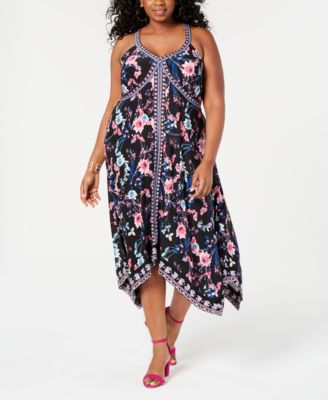 macy's inc plus size maxi dresses