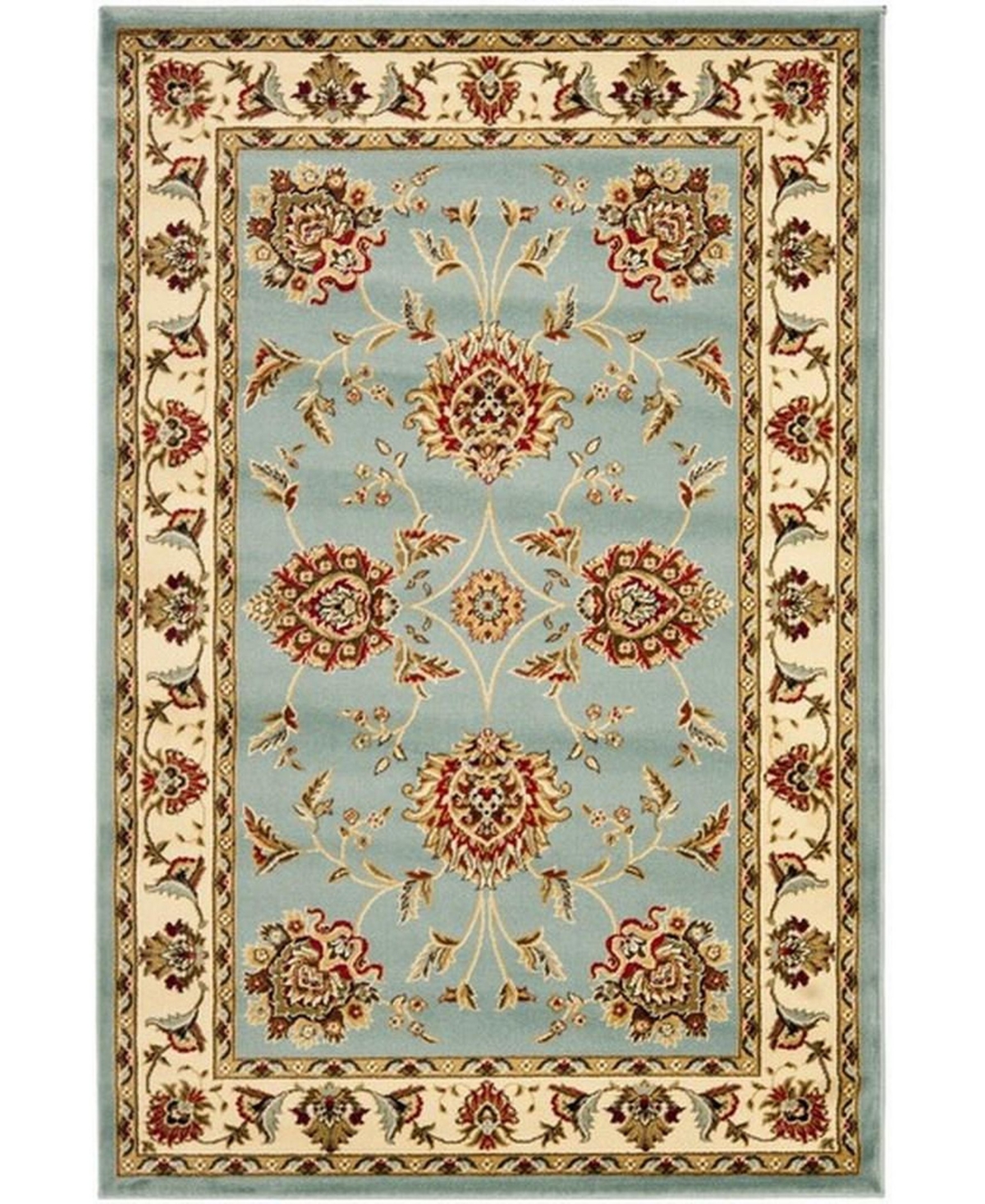 Safavieh Lyndhurst Blue and Ivory 6'7in x 9'6in Area Rug - Blue