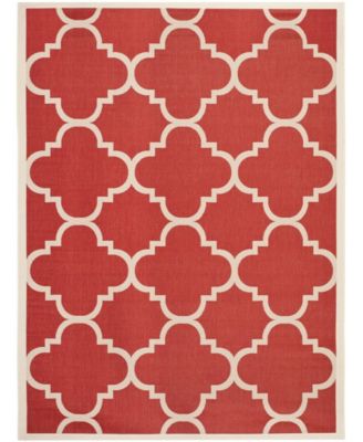 Courtyard CY6243 Red 8' x 11' Sisal Weave Outdoor Area Rug