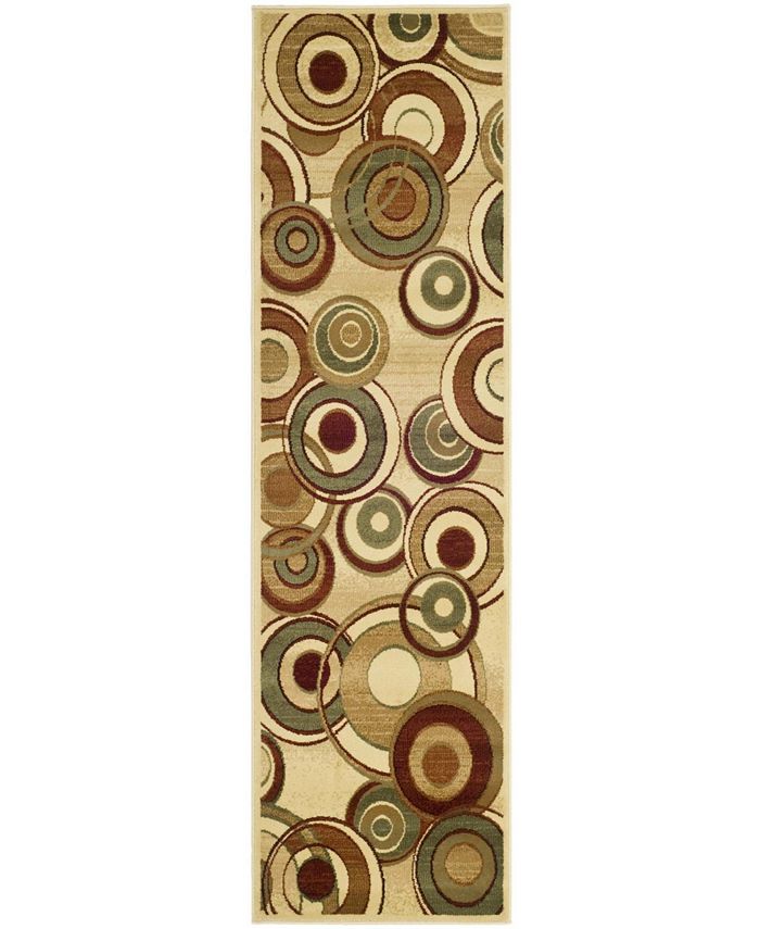 Safavieh Lyndhurst Ivory and Multi 2'3" x 16' Runner Area Rug Macy's