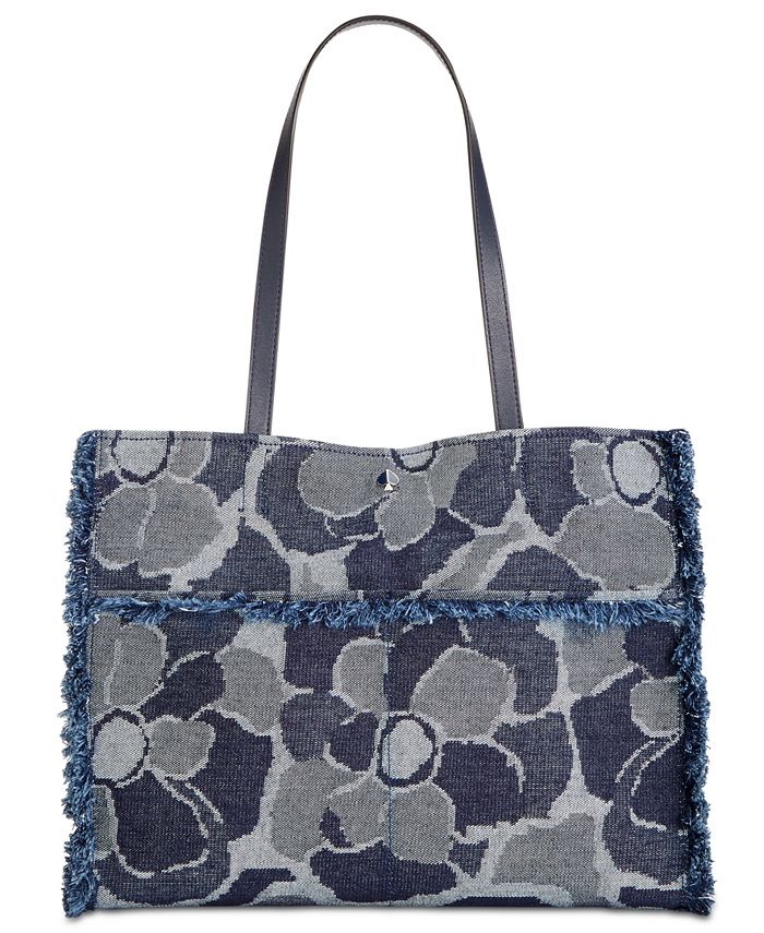 kate spade new york Sam Denim Tote & Reviews - Handbags & Accessories -  Macy's
