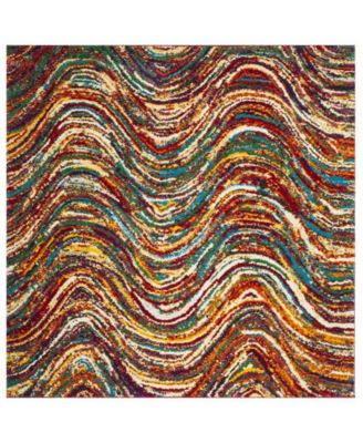 Aruba Multi 6'7" x 6'7" Square Area Rug